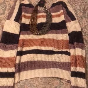 Long sleeve sweater top